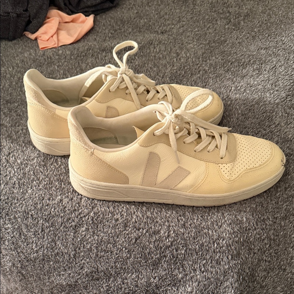 Veja Cream Sneakers